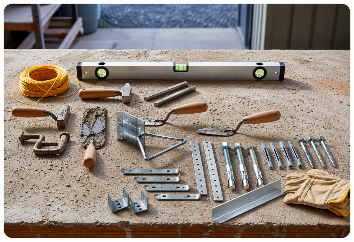 Accessoires de maçonnerie