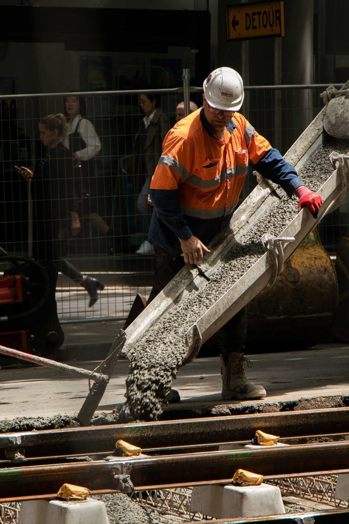 Équipements de chantier (spécialisés dans le béton)