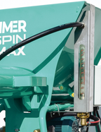 Malaxeur continu IMER Spin Max, conçu pour mélanger des matériaux prémélangés secs.