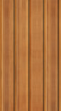 Revêtement en aluminium de couleur gris avec des rainures verticales, style Board & Batten.