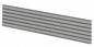 Tôle de coffrage métallique Rib– 27" × 97" -  Galvanisée à chaud