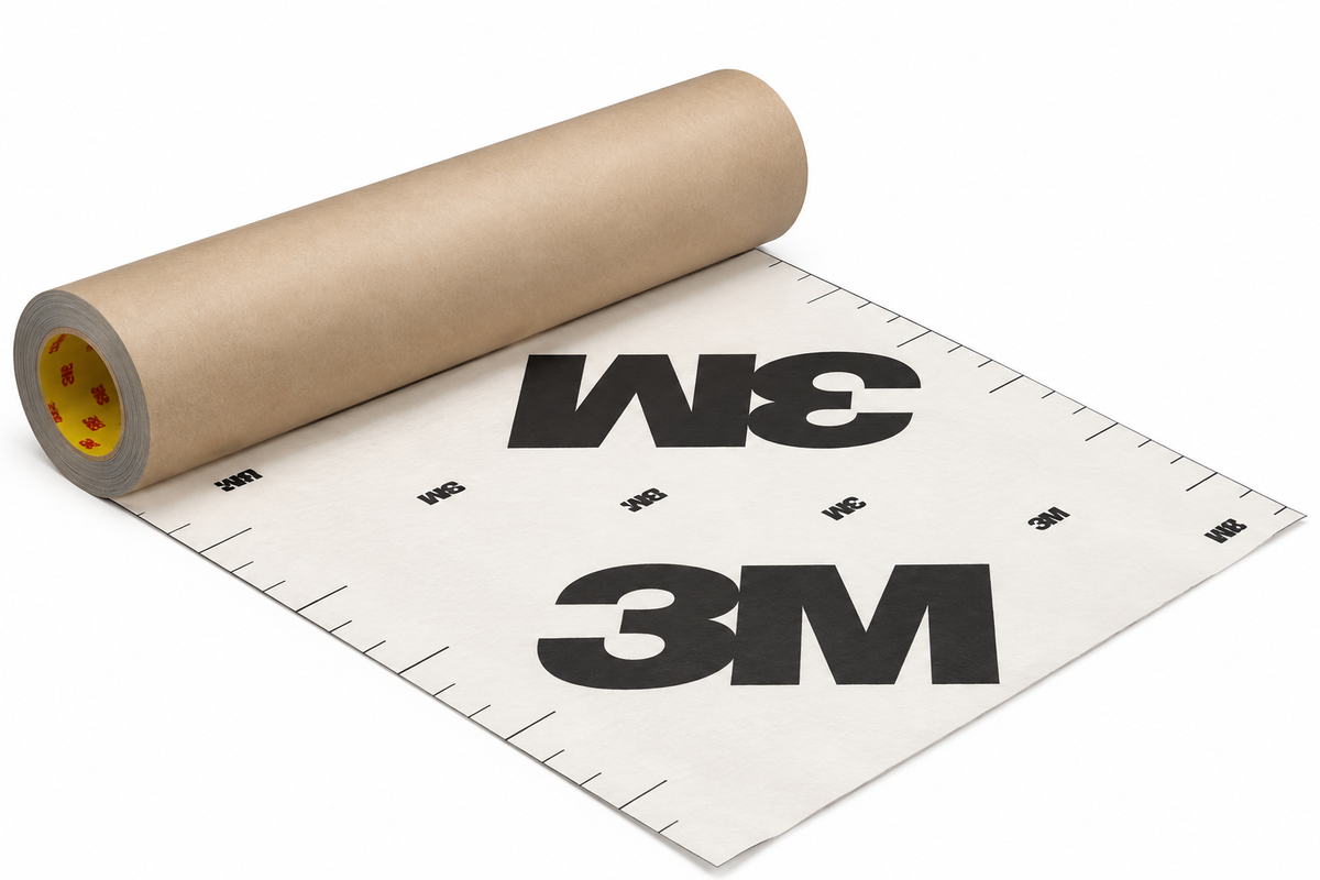 Membrane pare-air et pare-vapeur 3M, rouleau de pellicule imperméable, autoadhésive, pour construction.