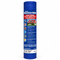 Sous-couche de toiture bleue, enroulée sur un rouleau, conçue pour haute température avec surface antidérapante.