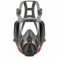 Respirateur réutilisable à masque complet 3M, avec lentille en polycarbonate et membrane en silicone.