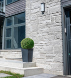Pierre de béton architecturale Estate Stone couleur Polar, imitant la pierre naturelle.
