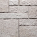 Pierre de béton architecturale Estate Stone couleur Polar, imitant la pierre naturelle.