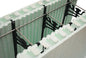 Système de support intérieur en forme d’échelle pour coffrages Nudura, avec traverses en fil métallique.