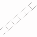 Système de support intérieur en forme d’échelle pour coffrages Nudura, avec traverses en fil métallique.