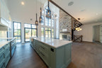 Pierre décorative en béton Ledge Cobble Stone avec aspect linéaire et rustique.