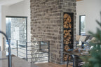 Pierre décorative Ledge Cobble Stone en béton, avec un aspect linéaire et rustique, utilisée pour revêtements.