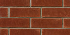 Mur de briques en argile, avec des joints en ciment, texture rugueuse et uniforme.