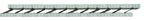 Panneaux isolants en polystyrène expansé, montrant une texture lisse et des rainures pour assemblage.