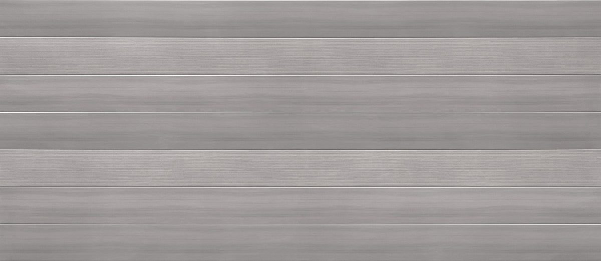 Revêtement extérieur en aluminium au profilé uni, créant une apparence moderne et épurée.