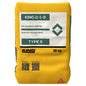 Sac de mortier pré-mélangé KING 2-1-9 de 30 kg, étiquette jaune avec informations sur le produit et code QR.