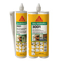 Adhésif époxy Sika AnchorFix 3001 en tubes de 250 ml et 600 ml, avec instructions sur l'emballage.