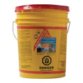 Seau jaune de 18 kg de SikaTop Seal-107, mortier de protection flexible et imperméable.