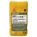 Béton cimentaire prêt à l’emploi Sikacrete®-211 Flow PLUS, sac de 25 kg, couleur jaune.