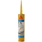 Sika Sikaflex 1c SL en tube de 300 ml, couleur limestone, embout jaune pour application précise.
