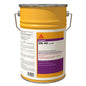 Scellant hydrofuge SikaCem® SN-40 Lo VOC, seau de 18 L, couleur jaune et violet.