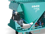 Pompe à malaxage et projection IMER Koine Dual, conçue pour pomper et projeter des matériaux secs prémélangés.